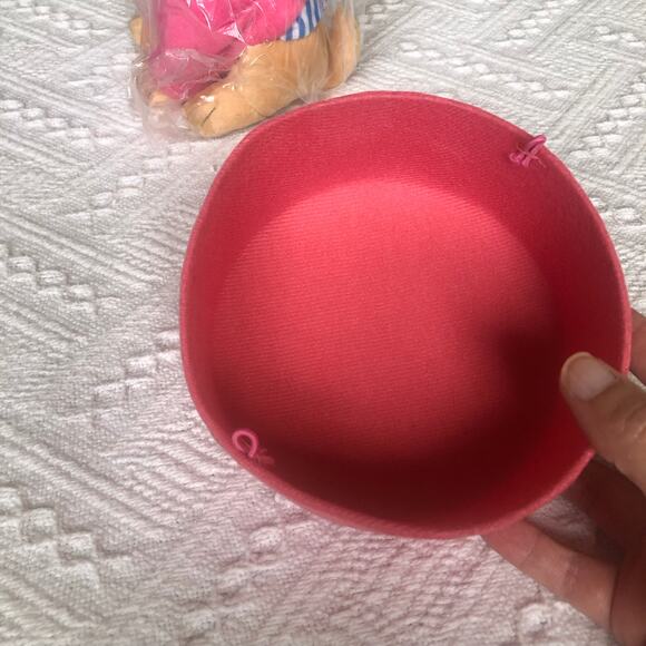 Adorable Chihuahua Plush Toy w/ Pink Bed and Pink Sweater 9" Stuffed Dog Kawaii - Picture 5 of 12